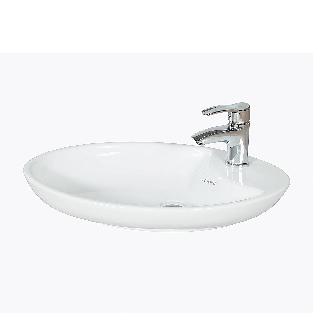 Раковина Creavit Minamal 65 MN065-0000 белая купить в интернет-магазине Sanbest