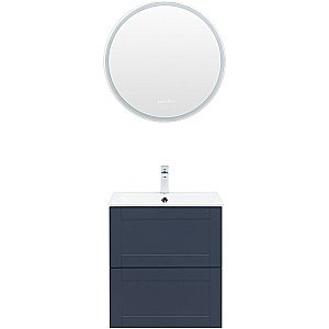 Тумба с раковиной Aquanet Терра 60 313243 маренго для ванной в интернет-магазине Sanbest