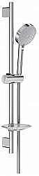 Душевая штанга с мыльницей Jacob Delafon AWAKEN Geometric E99898RU-CP купить в интернет-магазине сантехники Sanbest