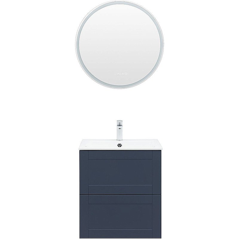 Тумба с раковиной Aquanet Терра 60 313243 маренго для ванной в интернет-магазине Sanbest