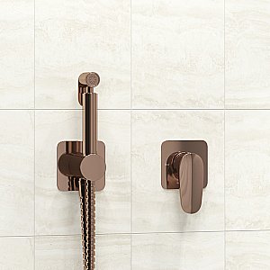 Гигиенический душ WasserKraft Asphe A7751.290.292.335 розовое золото купить в интернет-магазине сантехники Sanbest