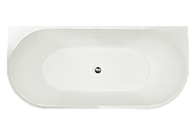 Акриловая ванна Royal Bath NERO RB611900GR 150х75 белый купить в интернет-магазине Sanbest