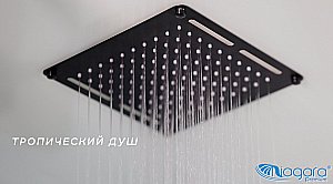 Душевая кабина с сенсором Niagara Premium NG- 6902-01GQ BLACK 100x100 купить в интернет-магазине Sanbest