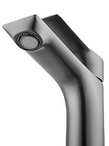 Смеситель для раковины WONZON & WOGHAND BRILLIANT, Темный графит (WW-88018079-BGM) купить в интернет-магазине сантехники Sanbest