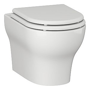 Унитаз подвесной Опадирис Лоренцо OS41711 белый, безободковый, с крышкой микролифт купить в интернет-магазине Sanbest