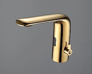 Смеситель для раковины Cezares VAGUE-ELS-03-W0 золото купить в интернет-магазине сантехники Sanbest