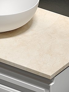 Тумба с раковиной Sancos Very 100 со столешницей, белая матовый для ванной в интернет-магазине Sanbest