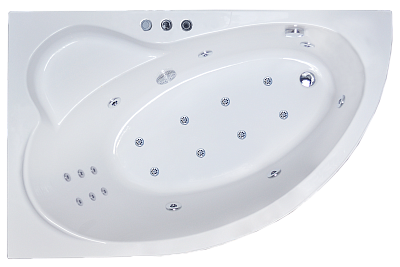 Гидромассажная ванна Royal Bath Alpine De Luxe 170x100