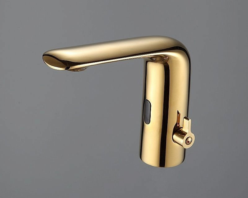 Смеситель для раковины Cezares VAGUE-ELS-03-W0 золото купить в интернет-магазине сантехники Sanbest