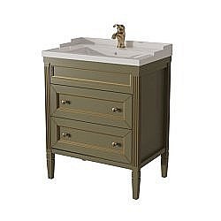 Тумба под раковину с 2-мя ящиками Caprigo Albion 70 Реестр отделок CLASSIC купить в интернет-магазине сантехники Sanbest