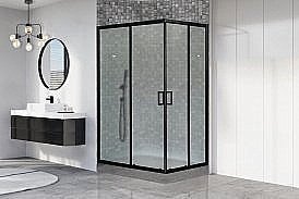 Душевой уголок Royal Bath RB8120HPD-C-BL 120х80 матовый купить в интернет-магазине Sanbest