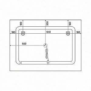 Зеркало Iddis Zodiac 100 ZOD1000i98 белое в ванную от интернет-магазине сантехники Sanbest