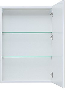 Зеркальный шкаф Aquanet Алвита New 60 Белый матовый купить в интернет-магазине сантехники Sanbest