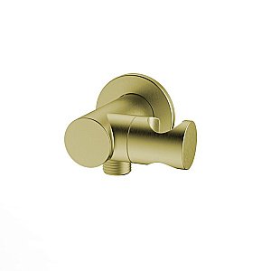 Подключение для шланга Paini 50PJ480TT золото брашированное купить в интернет-магазине сантехники Sanbest