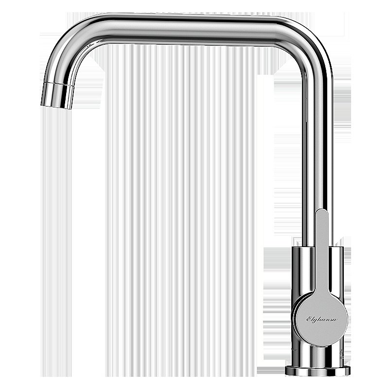 Смеситель для кухни Elghansa Cliq 56A1024 хром купить в интернет-магазине сантехники Sanbest
