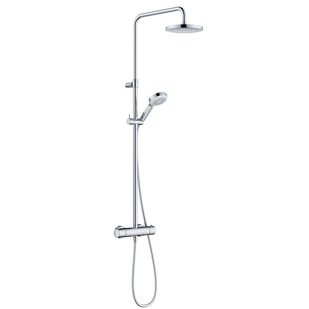 Душевая система KLUDI DIVE DUAL SHOWER SYSTEM 6807905-00 купить в интернет-магазине сантехники Sanbest