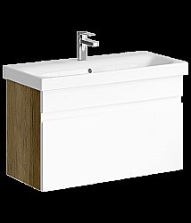 Тумба под раковину Aqwella Smart 80 дуб балтийский купить в интернет-магазине сантехники Sanbest