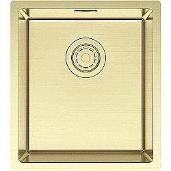 Кухонная мойка Paulmark Yuni 39 YU39-LG светлое золото купить в интернет-магазине сантехники Sanbest