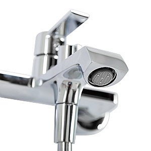 Смеситель для ванны и душа BelBagno AURORA-VASM-CRM хром купить в интернет-магазине сантехники Sanbest