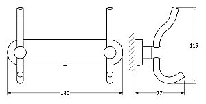 Крючок ARTWELLE Harmonie HAR 005 купить в интернет-магазине сантехники Sanbest