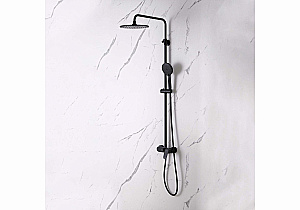 Душевая система Aquatek Ника AQ2860MB черная матовая купить в интернет-магазине сантехники Sanbest