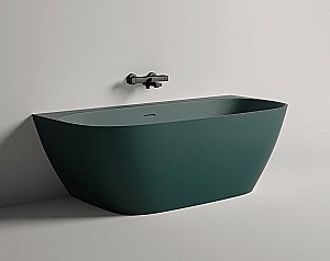 Ванна Salini SOFIA WALL S-Sense 170х80 102512GRH белая/снаружи RAL купить в интернет-магазине Sanbest