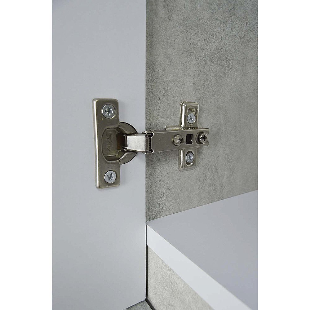 Пенал напольный Loranto Florena 36 светлый бетон для ванной в интернет-магазине сантехники Sanbest