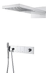 Душевая система Boheme ZODIAC 132-CR хром купить в интернет-магазине сантехники Sanbest