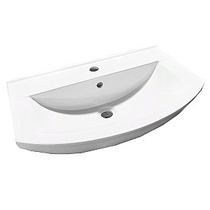 Раковина Sanita luxe Best 85 BST85SLWB01 белая купить в интернет-магазине Sanbest