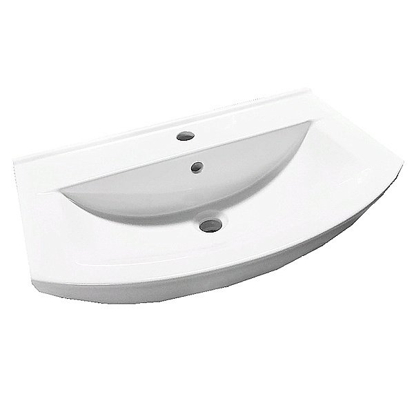 Раковина Sanita luxe Best 85 BST85SLWB01 белая купить в интернет-магазине Sanbest