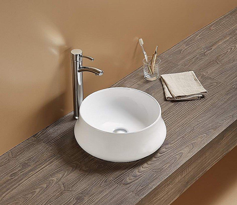 Раковина накладная Ceramalux N 50,5 9426 белая купить в интернет-магазине Sanbest