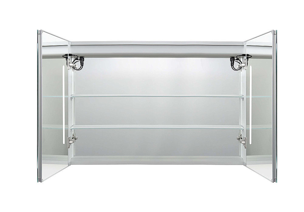 Зеркальный шкаф Aquqtek AQ7104-MLC 100х70 хром купить в интернет-магазине сантехники Sanbest