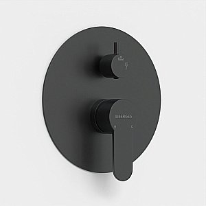 Душевая система Berges VENTAS 73004 черная матовая купить в интернет-магазине сантехники Sanbest