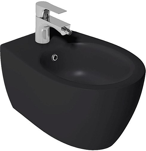 Биде подвесное ISVEA Sentimenti Neo 10AR41010SV-2N черный матовый купить в интернет-магазине Sanbest