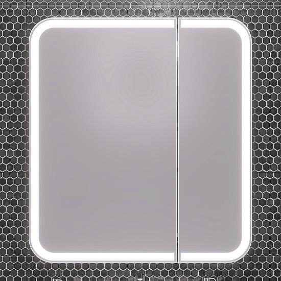 Зеркальный шкаф Опадирис Элеганс 90 00-00006882 премиум купить в интернет-магазине сантехники Sanbest