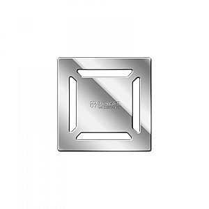 Душевой трап боковой Berges Platz Norma 15х15 091159 хром глянец купить в интернет-магазине Sanbest