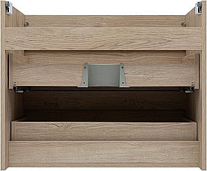 Тумба с раковиной Aquanet Нота New 334198 75 дуб светлый для ванной в интернет-магазине Sanbest