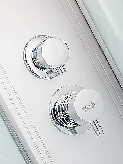 Душевая кабина WeltWasser WW500 LAINE XL 1002 профиль матовый хром/стекло прозрачное купить в интернет-магазине Sanbest