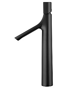 Смеситель для раковины высокий WONZON & WOGHAND The ONE, Черный матовый (WW-H1011-MB) купить в интернет-магазине сантехники Sanbest