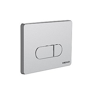 Кнопка для инсталляции BERGES NOVUM D2 040032 матовый хром купить в интернет-магазине сантехники Sanbest