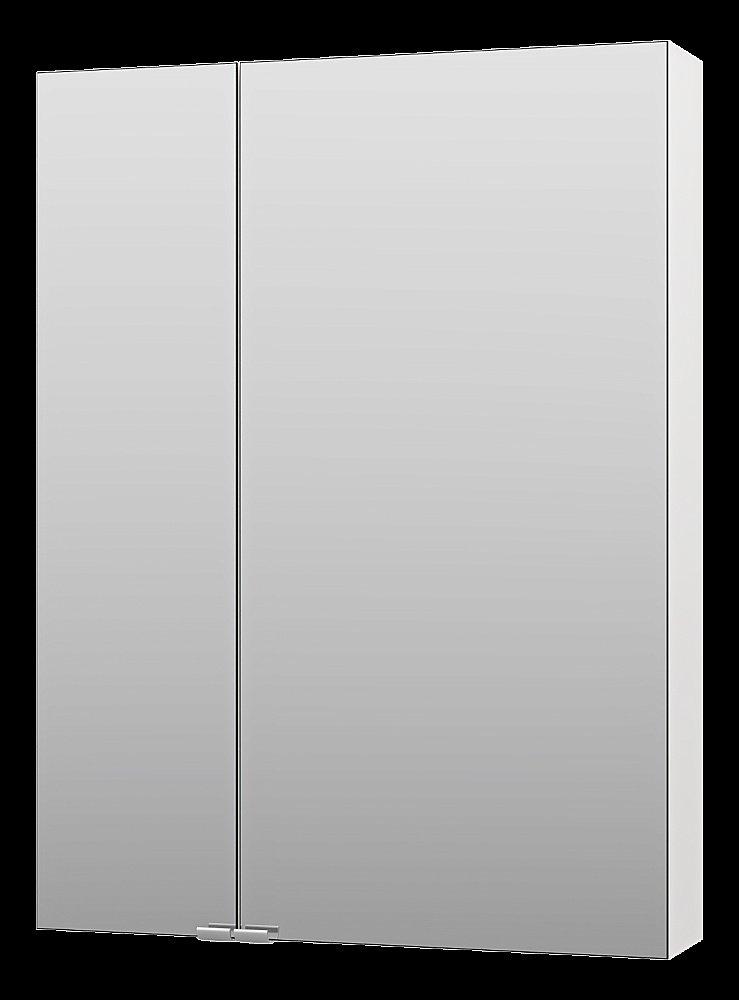Зеркальный шкаф Misty Аура 60 Э-Аур02060-01 белый купить в интернет-магазине сантехники Sanbest