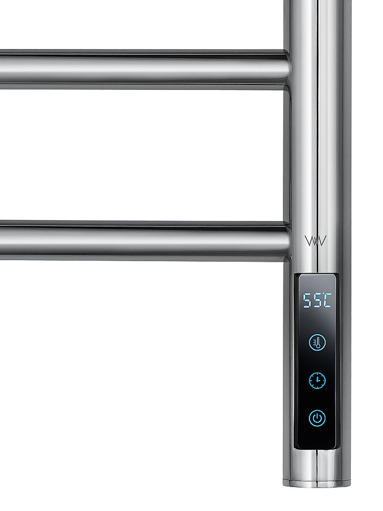 Полотенцесушитель электрический WONZON & WOGHAND BONN WW-AL409-CR хром купить в интернет-магазине сантехники Sanbest