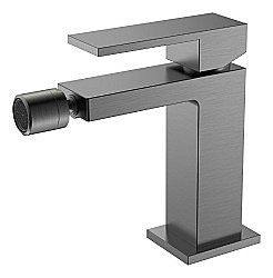 Смеситель для биде Boheme Qubic 476-GM графит купить в интернет-магазине сантехники Sanbest
