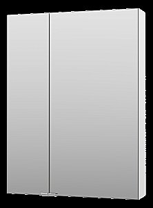 Зеркальный шкаф Misty Аура 60 Э-Аур02060-01 белый купить в интернет-магазине сантехники Sanbest