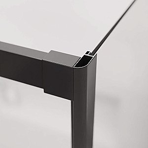 Душевой уголок RGW Leipzig LE-41-1B (LE-12B + Z-060-2B) 190х90 341241199-014 стекло прозрачное/профиль черный купить в интернет-магазине Sanbest