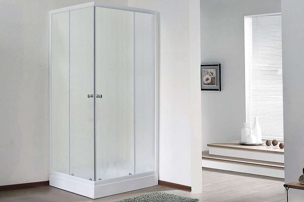 Душевой уголок Royal Bath RB9585HPD-C 85х95 матовый купить в интернет-магазине Sanbest