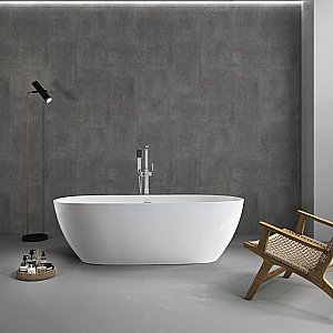 Ванна акриловая Abber 160х81,5 AB9263-1.6 белая купить в интернет-магазине Sanbest