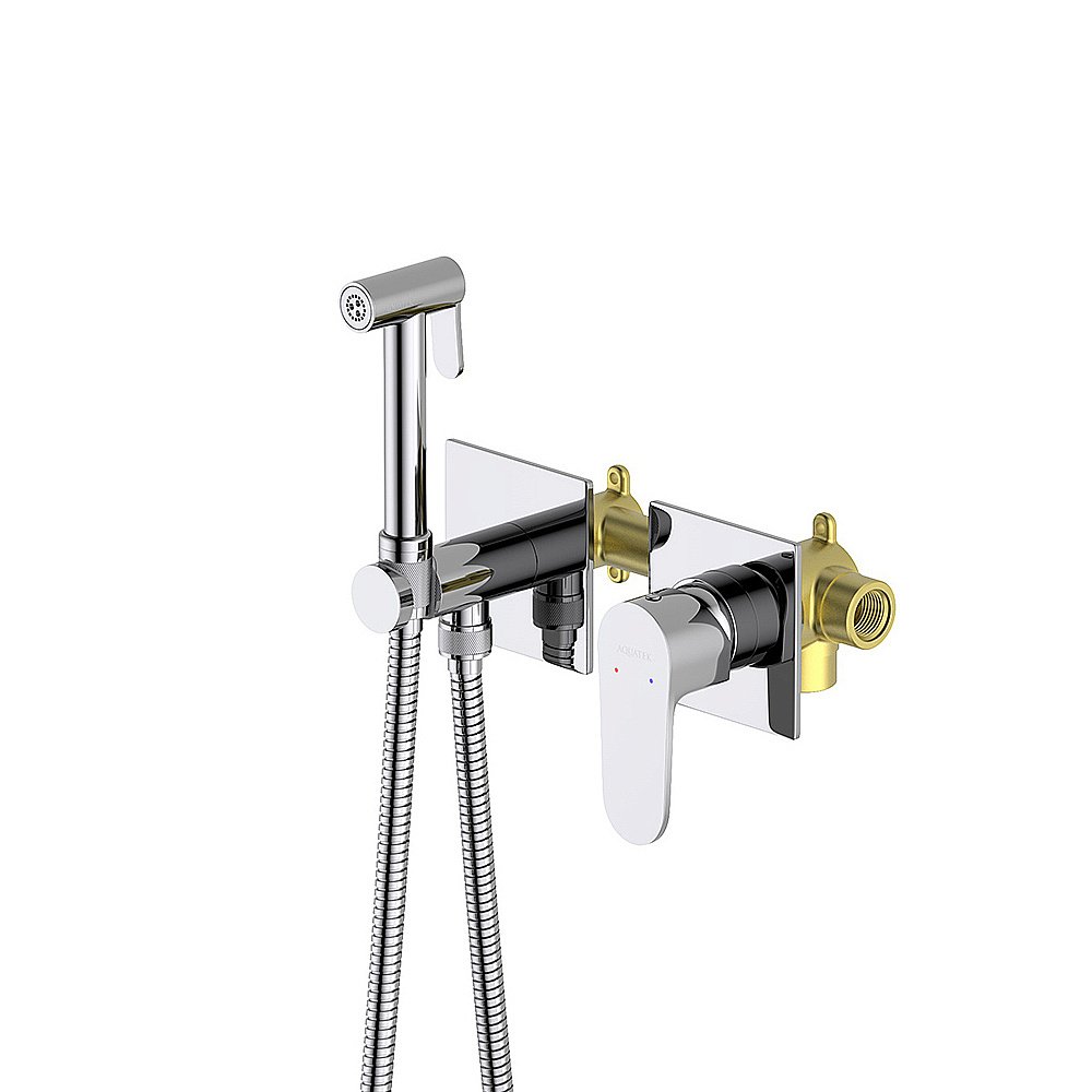 Гигиенический душ Aquatek Оберон AQ1220CR хром купить в интернет-магазине сантехники Sanbest