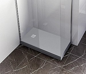 Душевой поддон Good Door Essentia ЛП00225 150х80 графит купить в интернет-магазине Sanbest