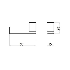 Крючок Webert Pegaso PE500401010 золото купить в интернет-магазине сантехники Sanbest